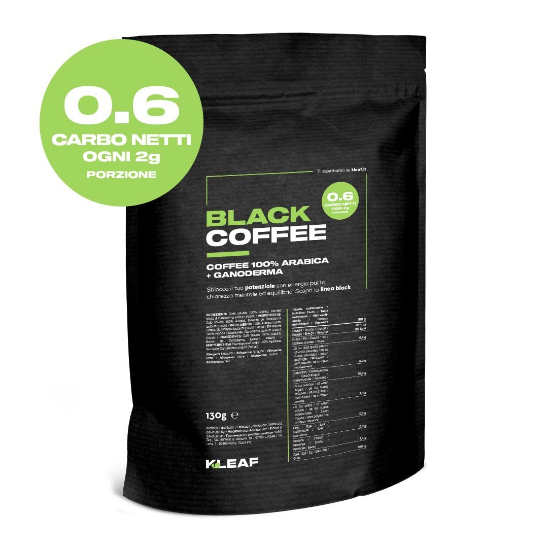 BLACK COFFEE Coffee 100% Arabica + Ganoderma